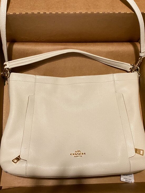 Coach Handbags - Coach leather convertible hobo bag